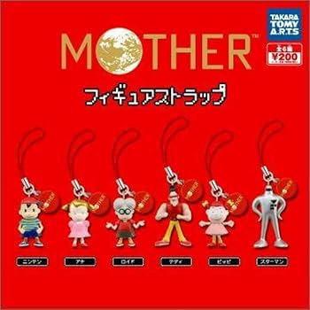 MOTHER フィギュアストラップ 全6種 コンプリート ガチャ Amazon | MOTHER フィギュアストラップ 全6種 コンプリート